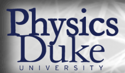 Duke Physics 2012 Newsletter